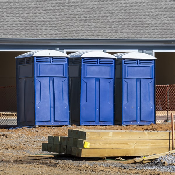 how do you dispose of waste after the porta potties have been emptied in West Chesterfield MA
